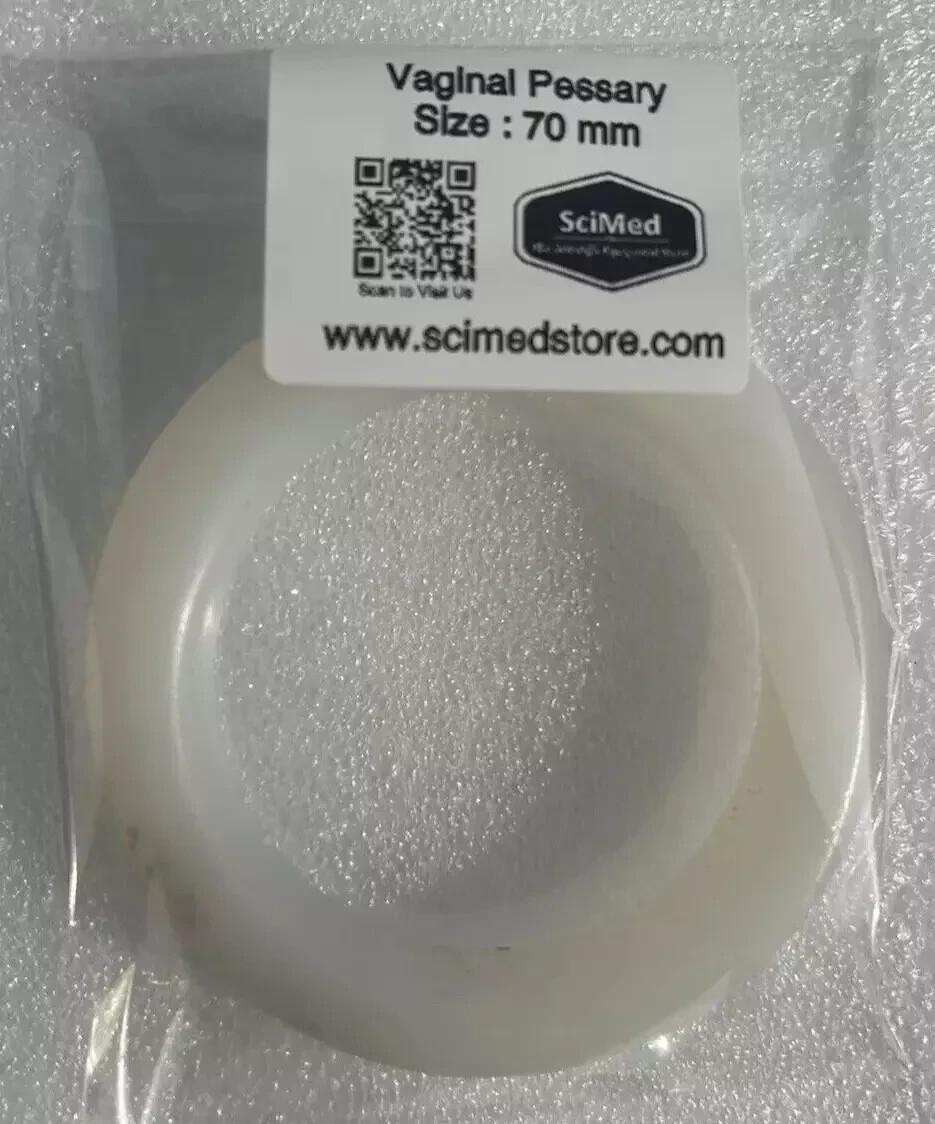 Size 4 Silicone Vaginal Ring Pessary Pelvic Organ Prolapse Support