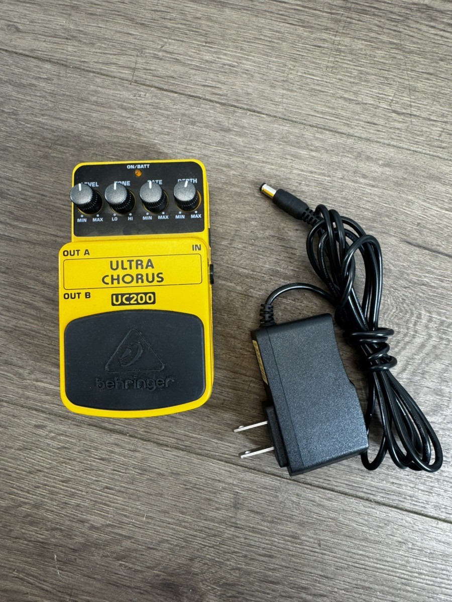 BEHRINGER ULTRA CHORUS UC200 GUITAR EFFECTS PEDAL (WCP039818)