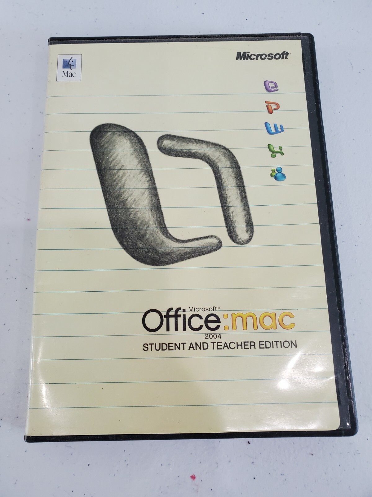 Microsoft Office: Mac 2004 Student And Teacher Edition (2004) w/ Product Key