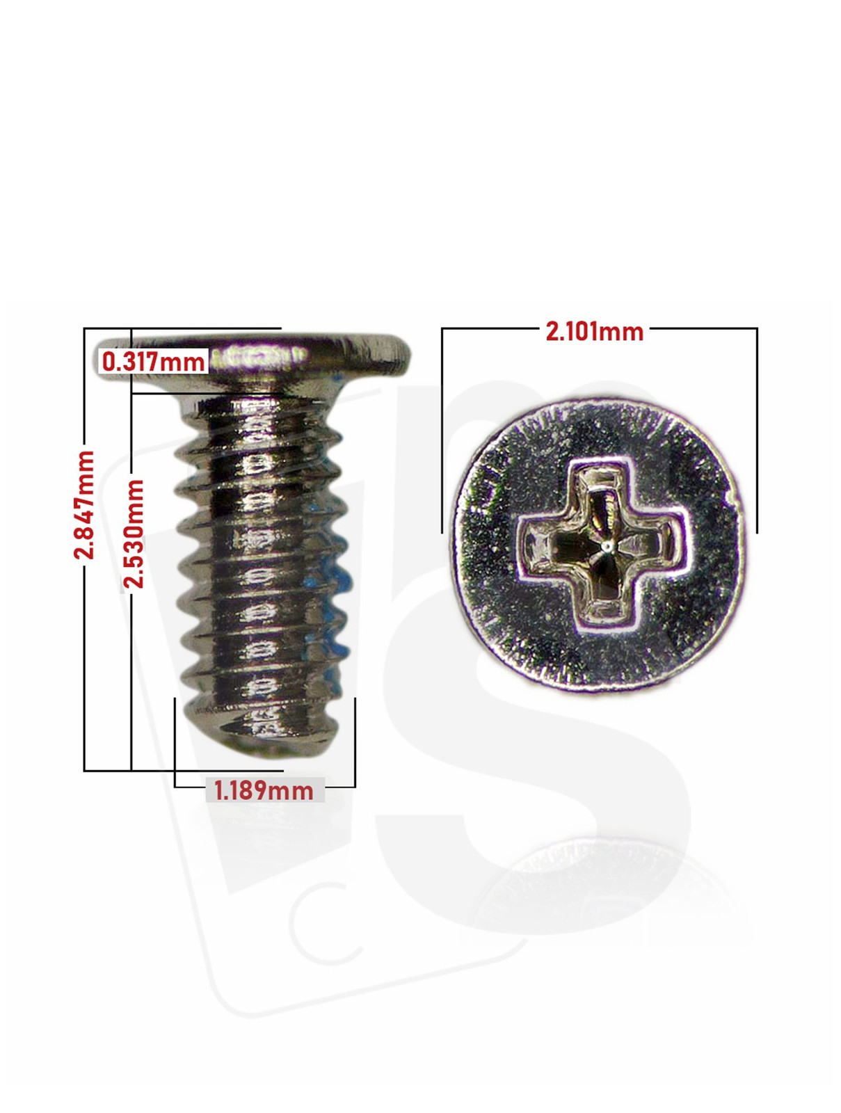 Replacement Screw Box 2.0 Refill [ 1P2 ] (100 Pack)