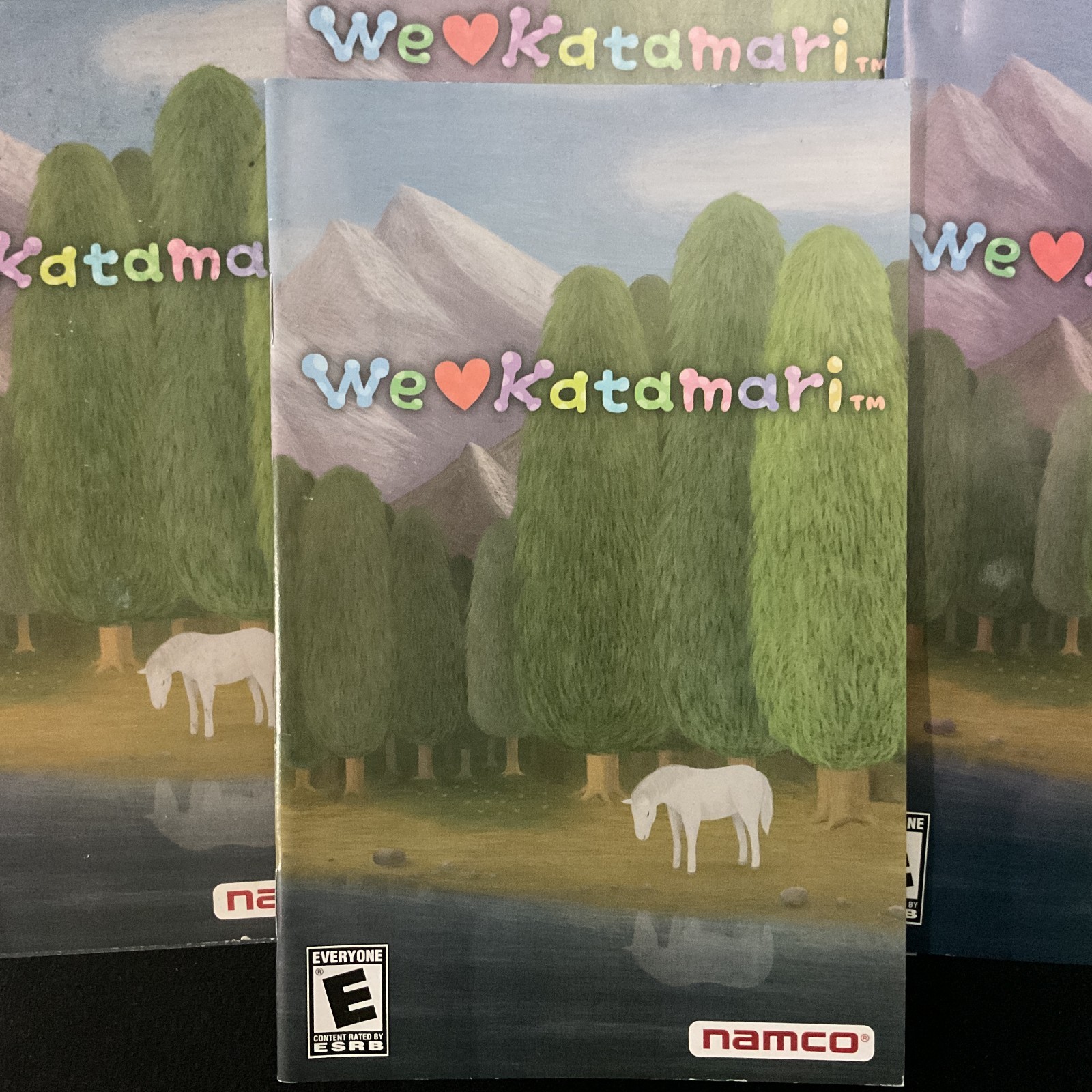 We Love Katamari PS2 PlayStation 2 Instruction Manual Only