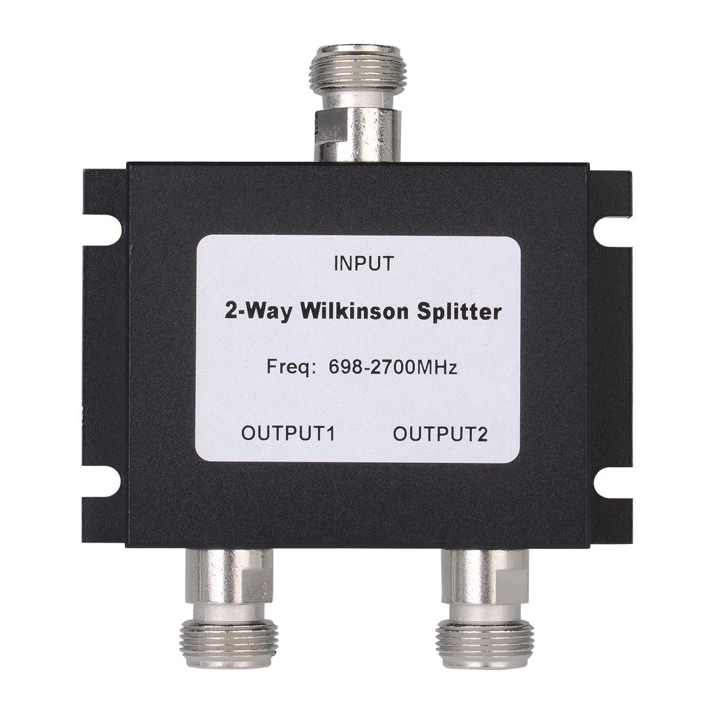 698~2700MHz Splitter 2-Way N-Female Splitter Power Divider for SIgnal Repeater