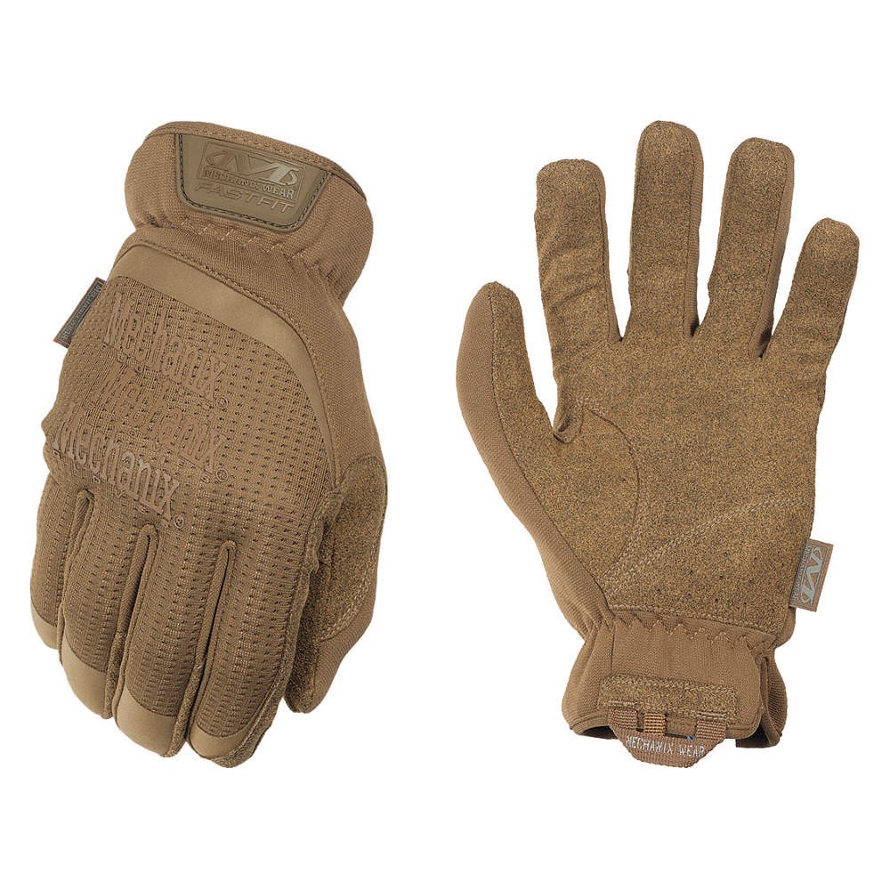 MECHANIX WEAR FFTAB-72-010 Tactical Glove,Coyote Tan,L,PR 400R73
