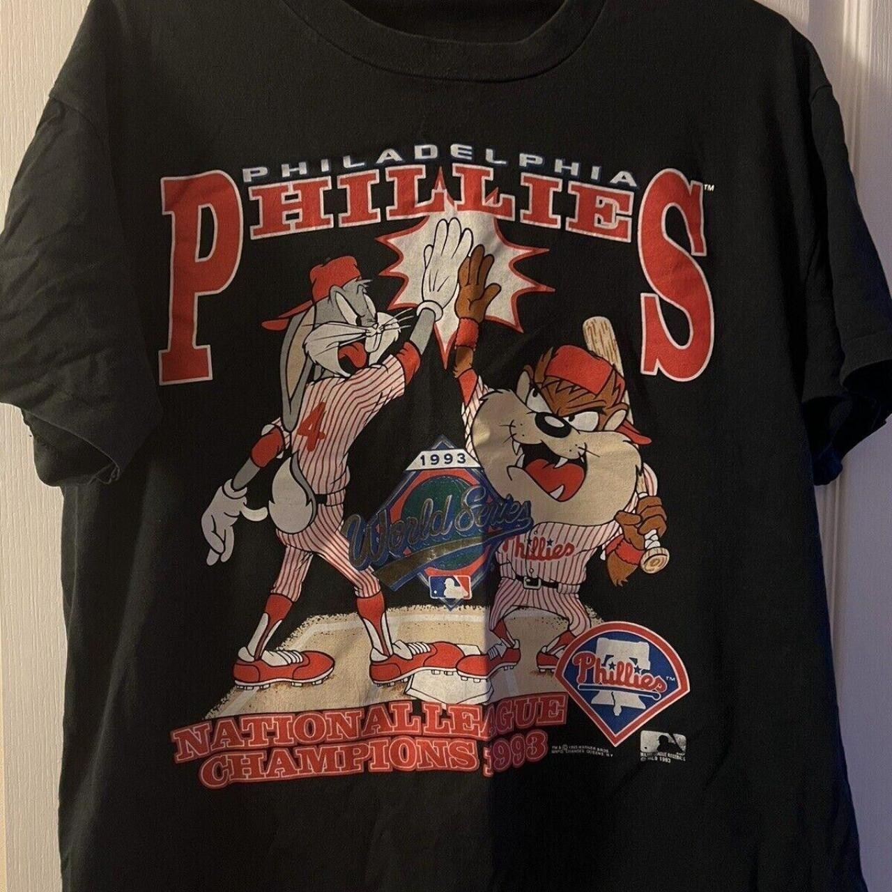 Philadelphia Phillies MLB Looney Tunes 1993 World Series T-shirt AN44170