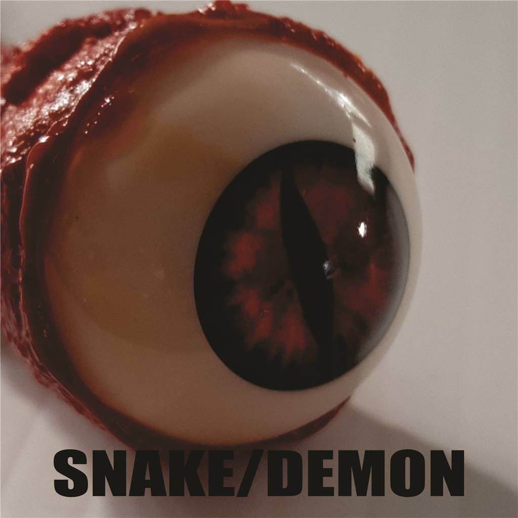 HALLOWEEN HORROR Movie PROP RIPPED OUT EYEBALL Snake/Demon!