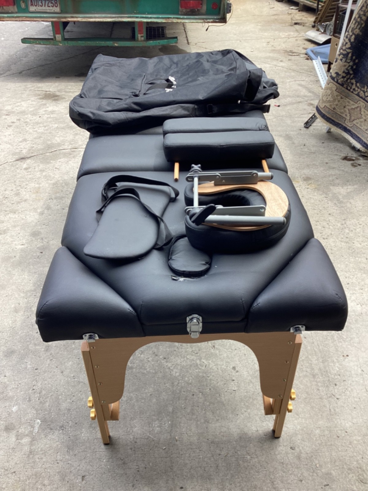 One Touch Portable Message Table 32” With Bag Some Flaws