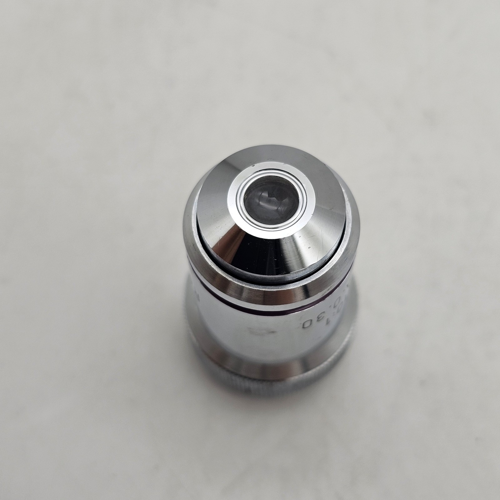 Rolyn-RAU 10:1 N.A. 0.30 Microscope Objective Lens Germany