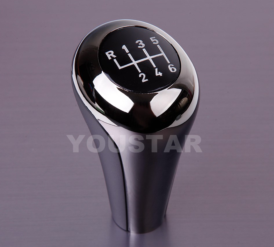 UNICUS 6 Speed MT Gear Knob SHADOW CHROME for BMW 3 5 Series E46 E36 E30 Z3 M3