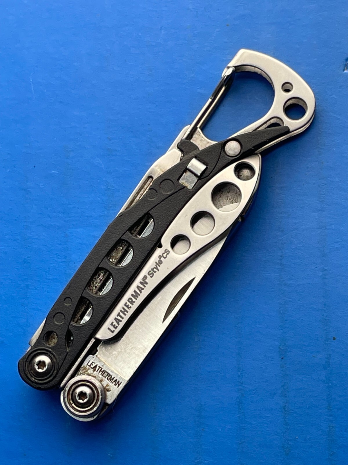 Leatherman Style CS MultiTool, Scissors, Knife, Opener, Tweezers, File
