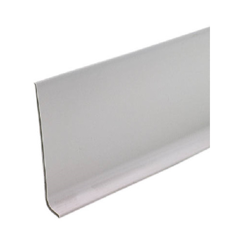 M-D Building Products 75499 4 In. x 120 Ft. Silver Gray Vinyl Wall Base -
