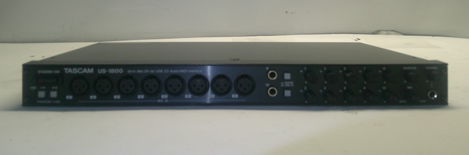 TASCAM US-1800 USB 2.0 Audio/MIDI Interface