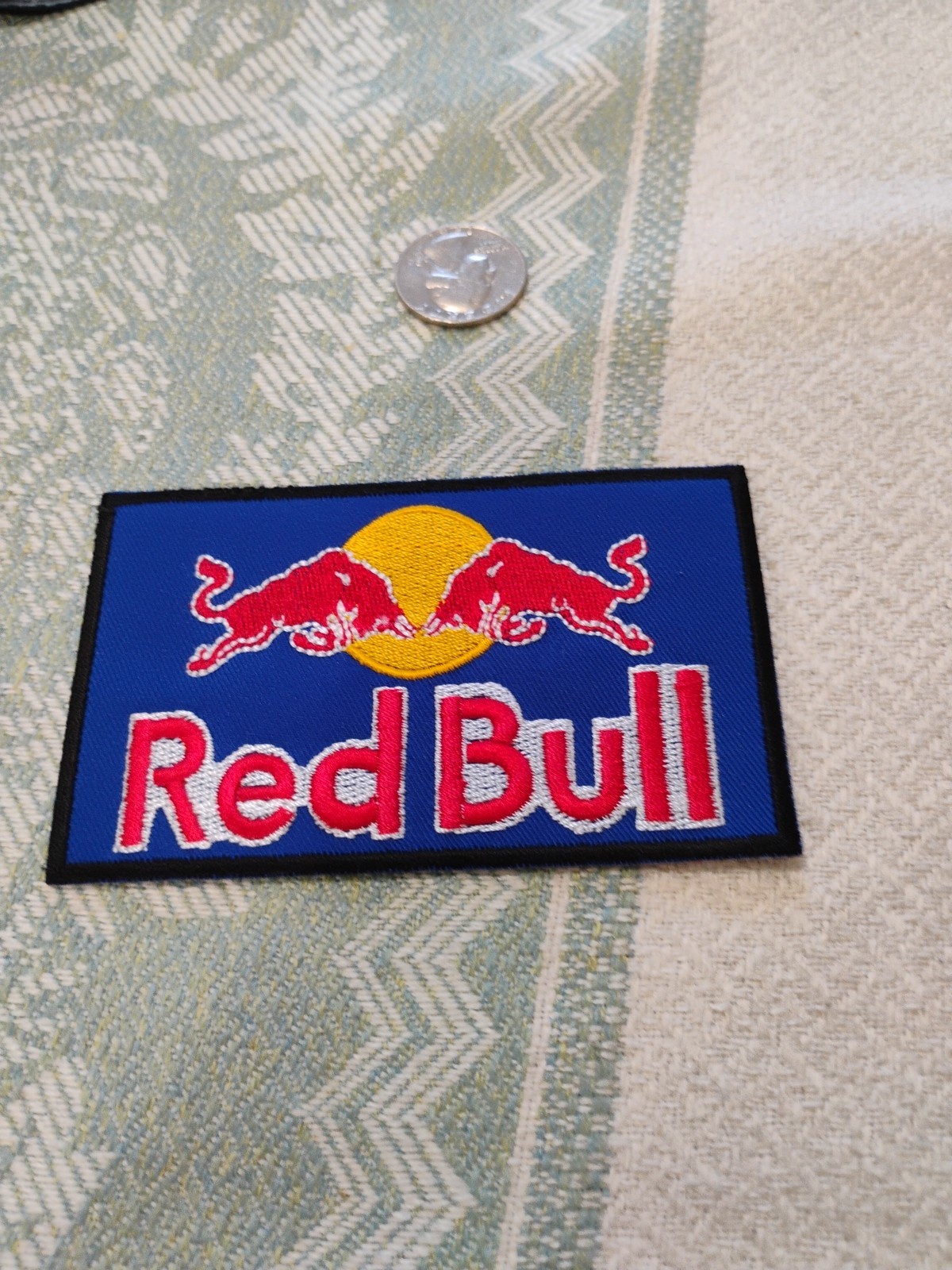 🐂🐂 Red Bull Iron On Patch