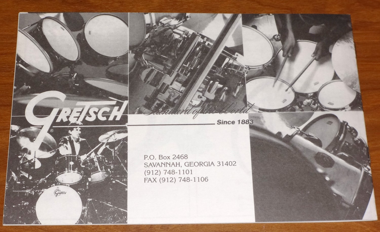 Gretsch 1983 Drum Catalog with Parts Catalog