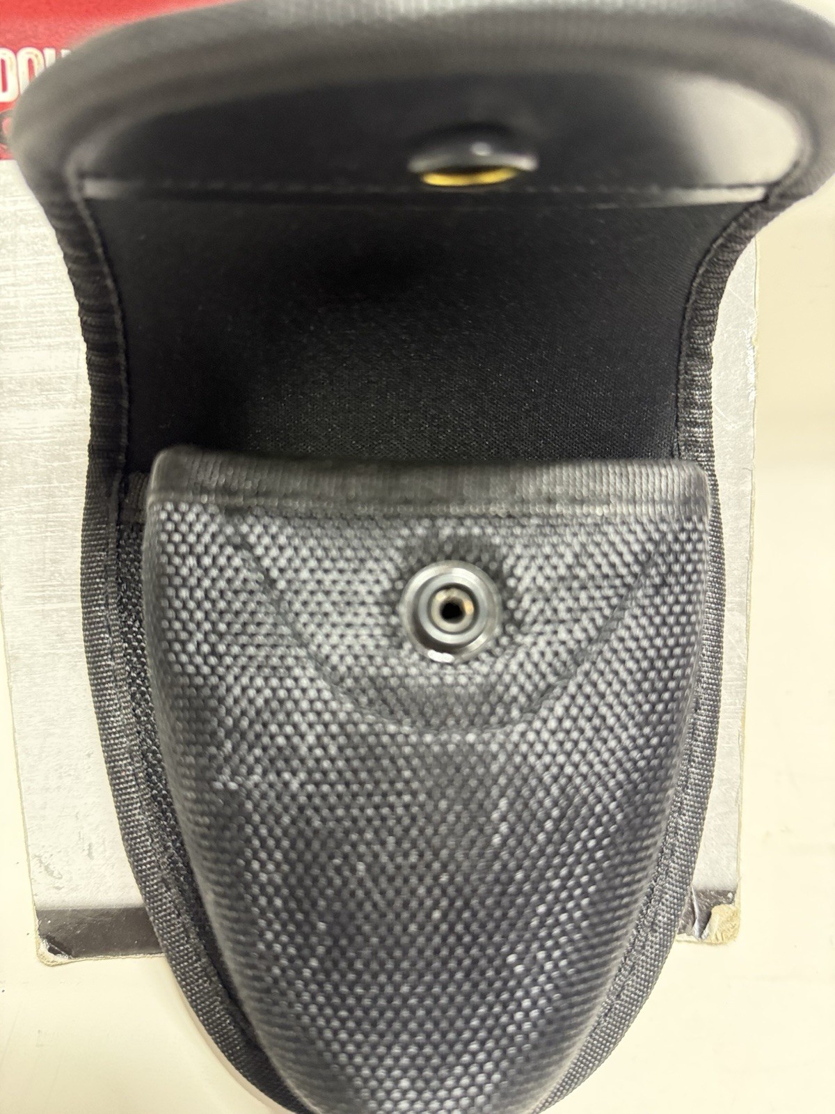 Tru-Spec Double Handcuff Case Black Police Issue 6”