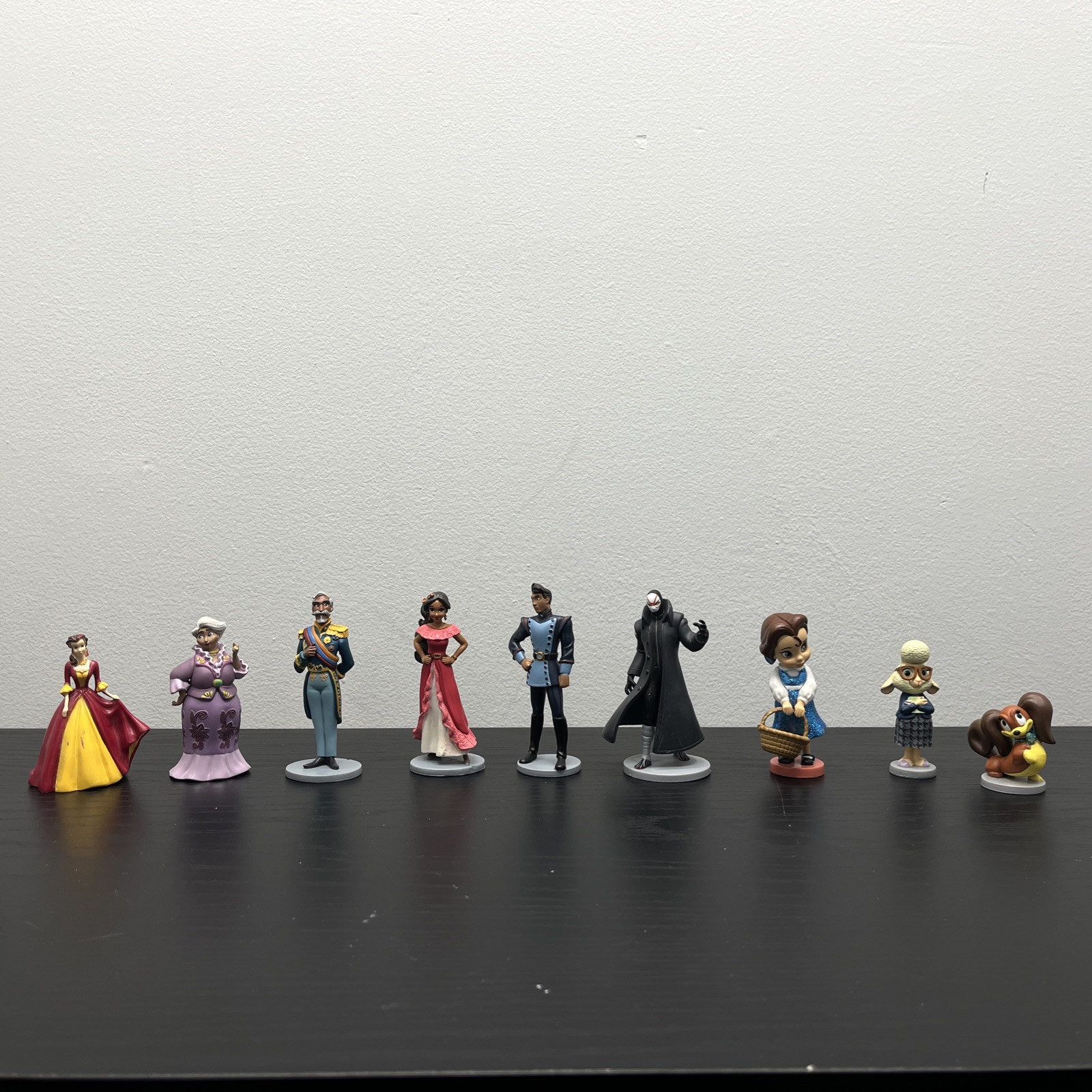 Disney Cake Toppers PVC Lot of 10 Pieces Assorted Characters