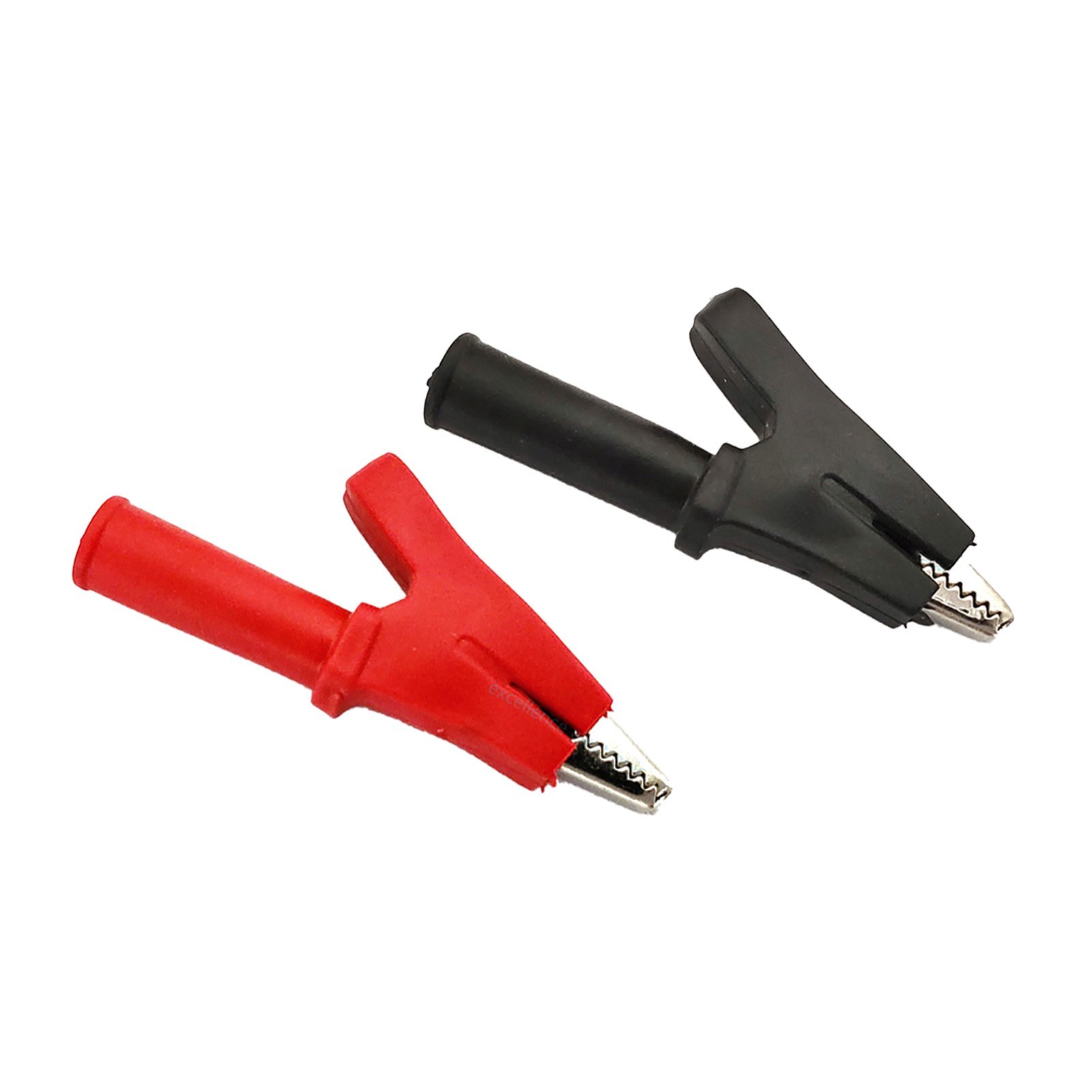 10PCS Fully Insulated Crocodile Clips for Electrical Testing and Jumpers