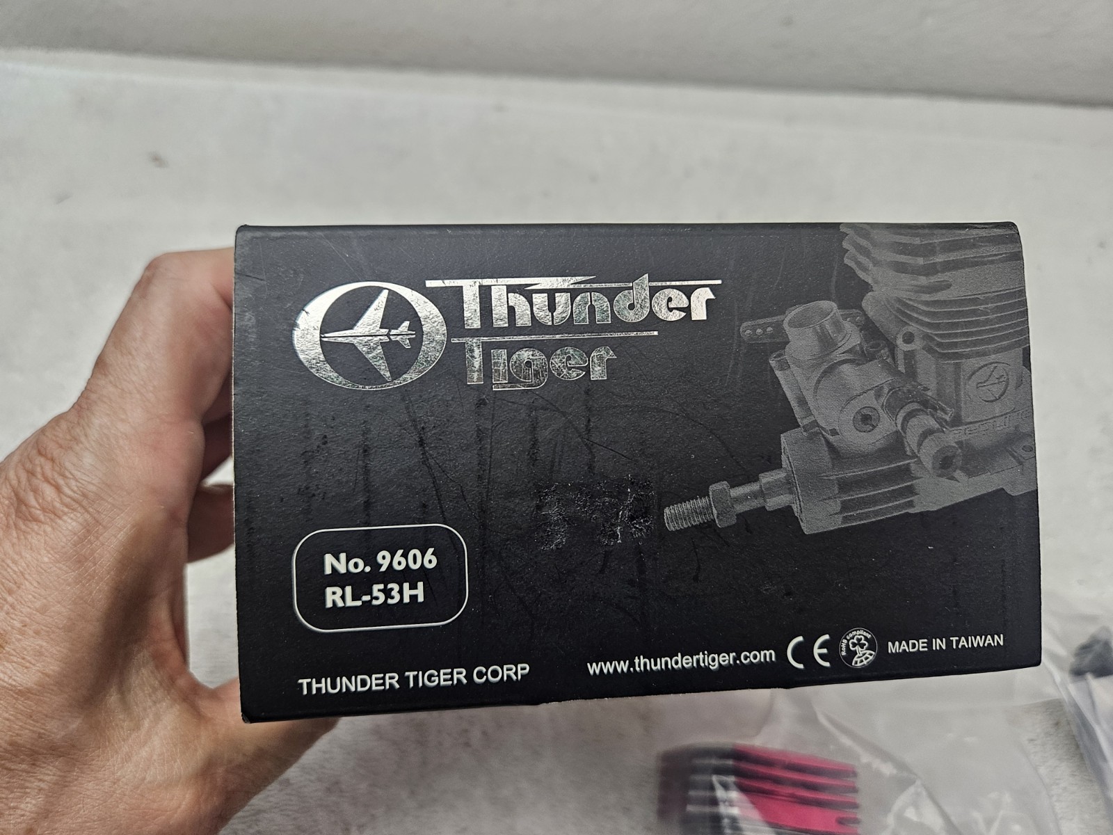 THUNDER TIGER REDLINE RL -53H 9606 RC ENGINE NEW IN OPEN BOX