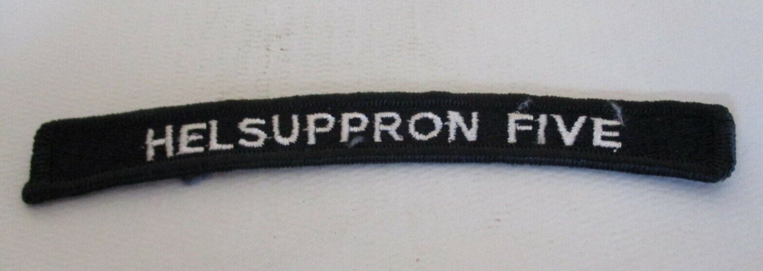 US Navy HELSUPPRON HC-5 Providers  UIM Rocker Tab Patch