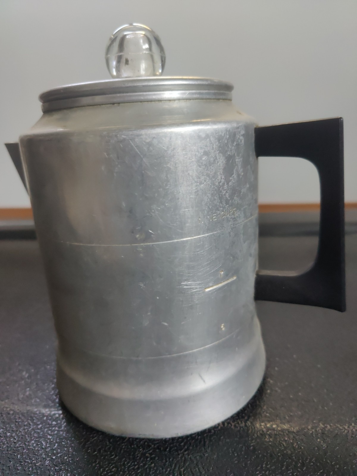 Vintage Comet Stovetop percolator coffee pot 9 Cup Complete