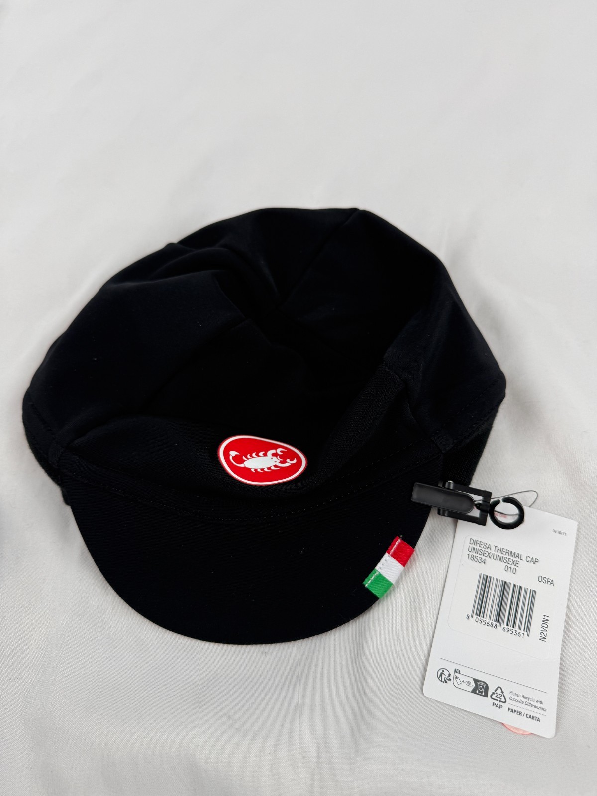Castelli Difesa Thermal Cap Unisex Black