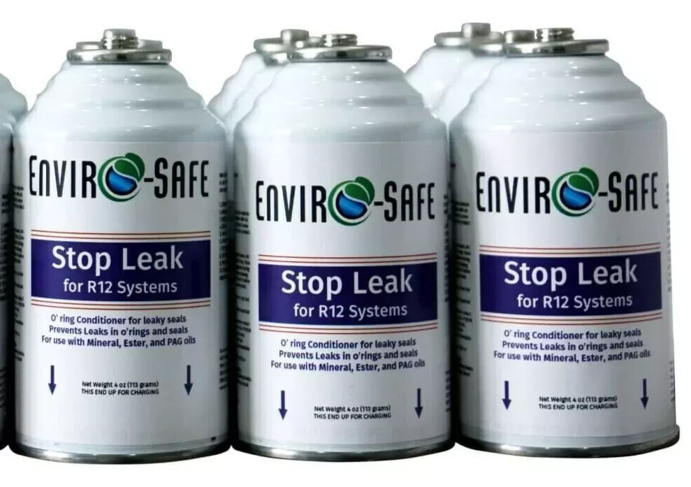 Stop Leak for R12, Envirosafe stopleak, 3 cans