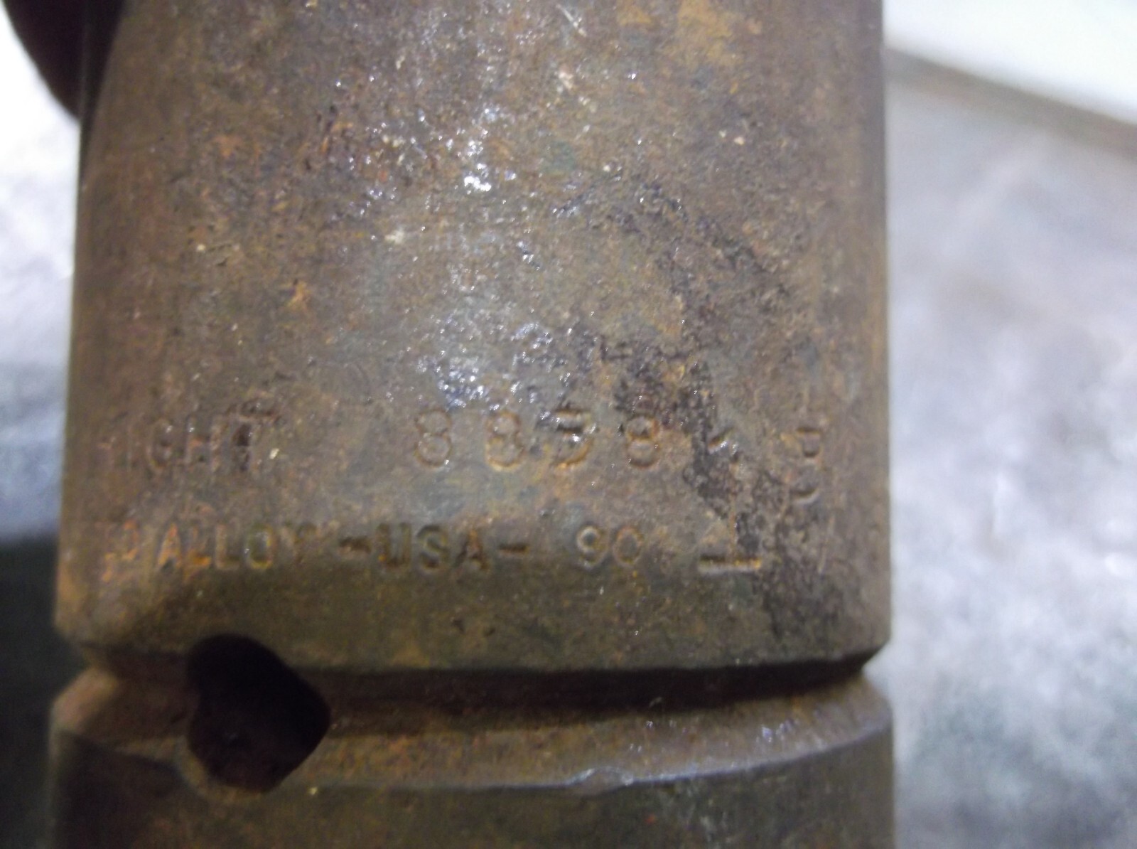 WRIGHT 8838 SOCKET 1-3/16" SIX-POINT 1" DRIVE (306-2)