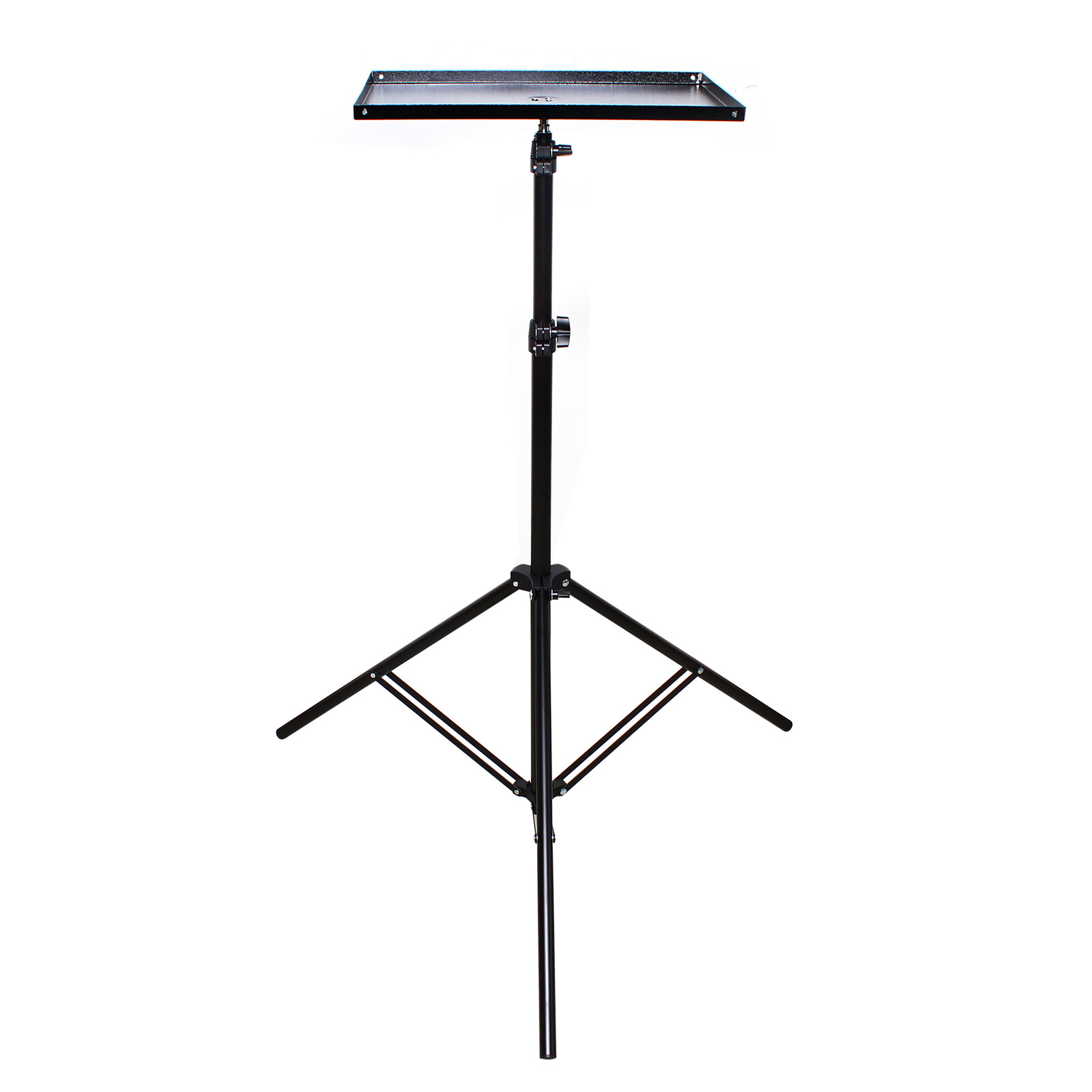 Laptop Stand - Tripod Floor Stand for Computer, Projector, DJ Equipment