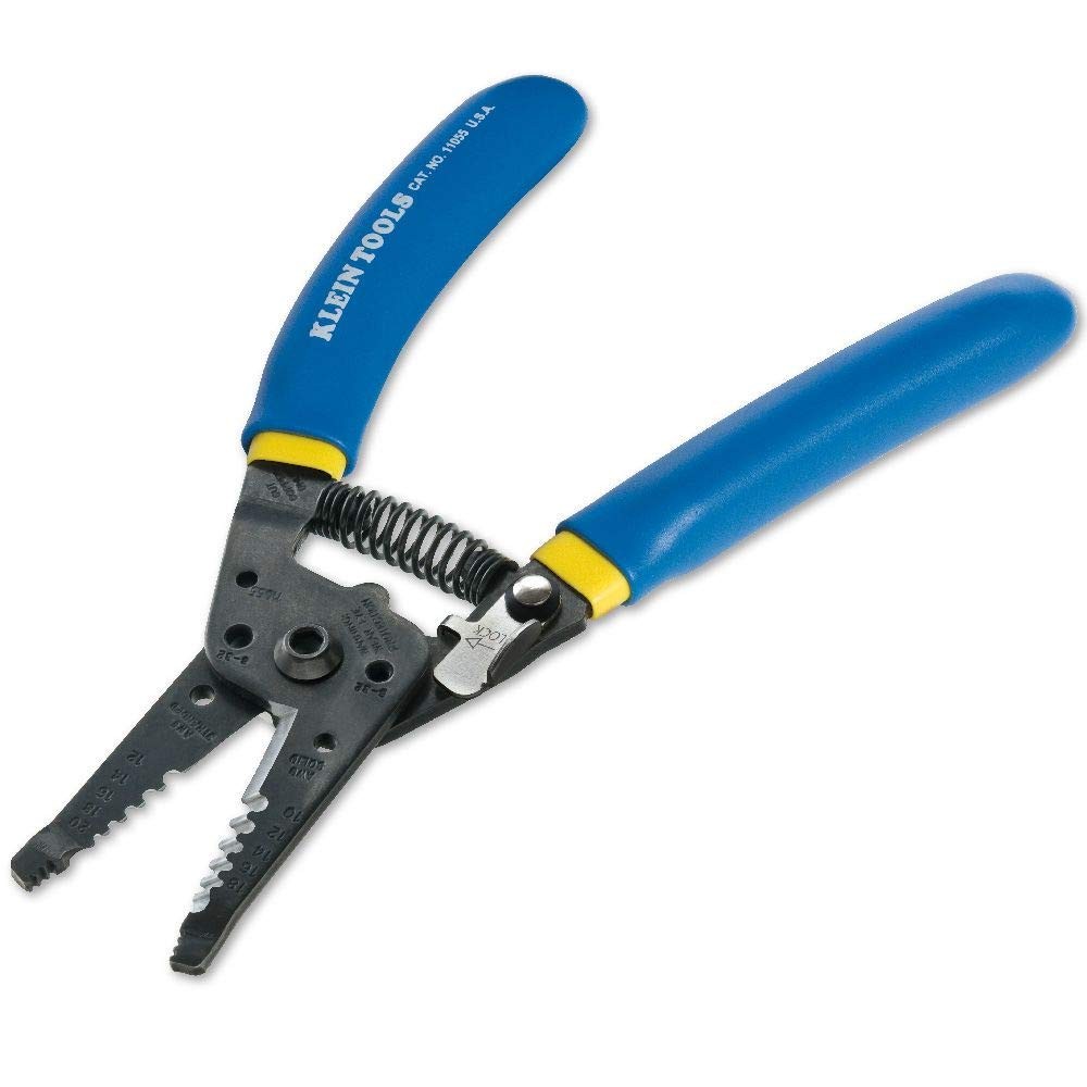 Klein Tools 11055EP Wire 10 - 18 AWG Solid, 12 - 20 Stranded, Blue/Yellow