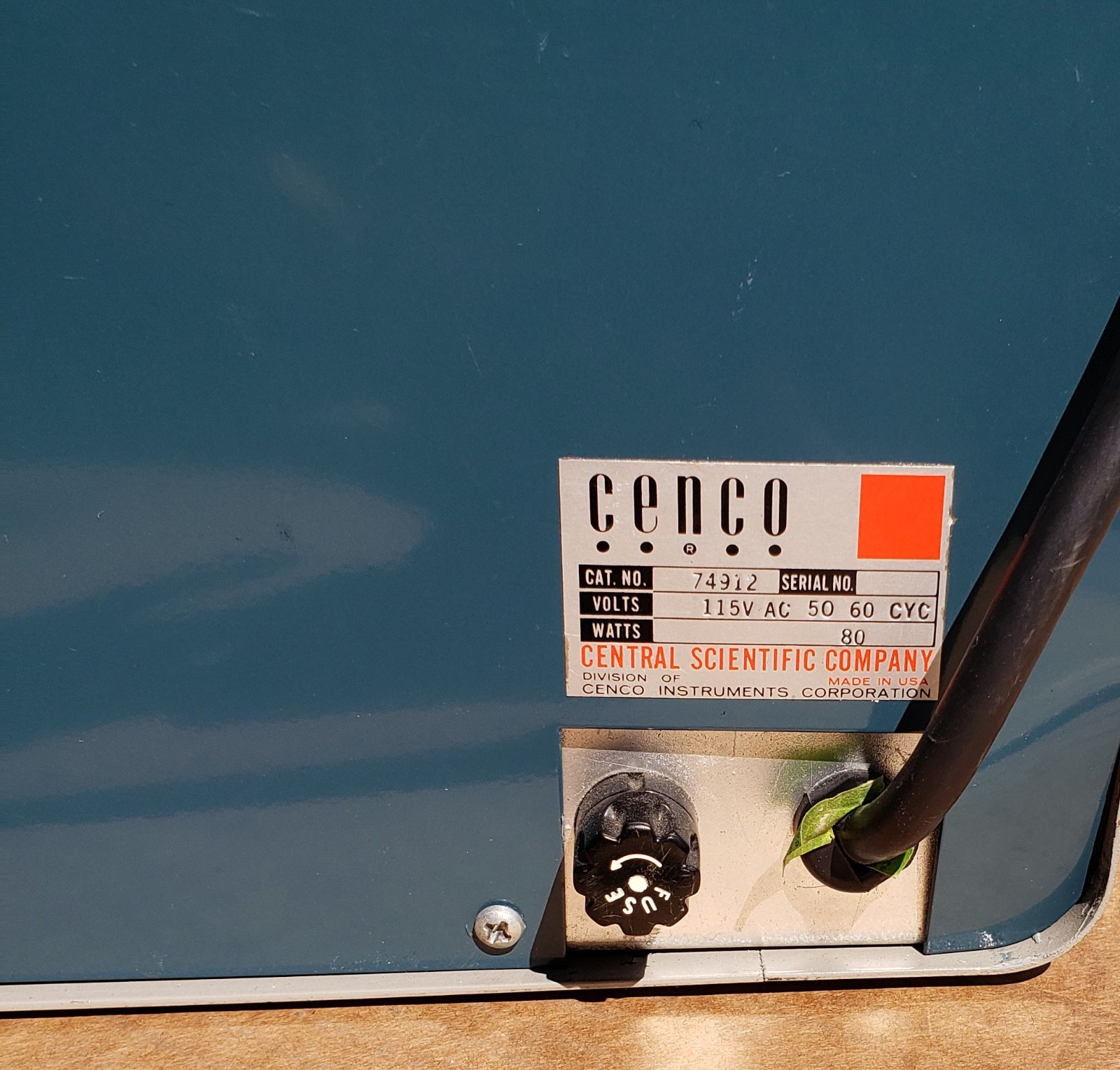 Cenco Multi-Frequency Spark Timer 74912 115v AC