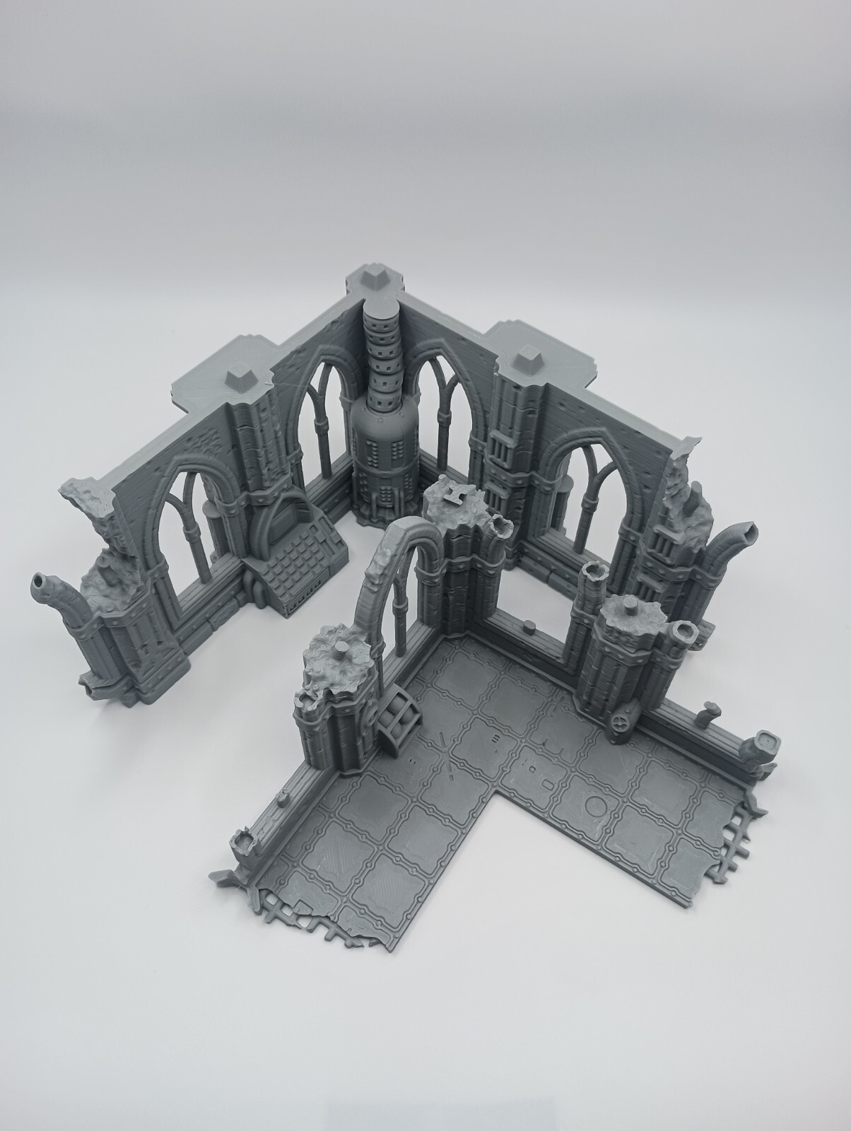 3D Printed Gothic Sector 75 Ruin 8 (28mm-32mm Scale) [PTO]