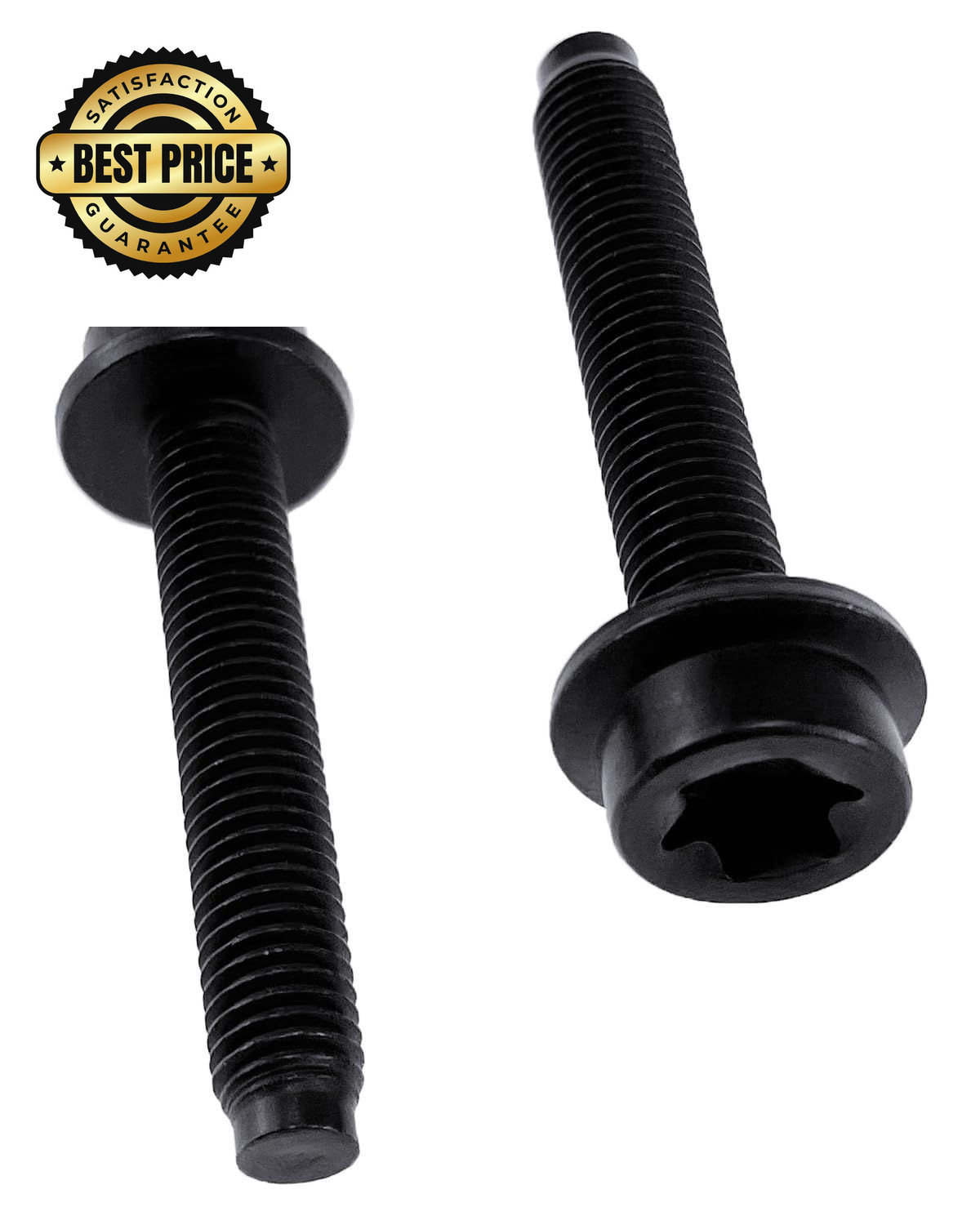 FANLIDE Timing Camshaft Sprocket Cam Gear Bolt 4M5G6M282BA, Flanged Hex Head...