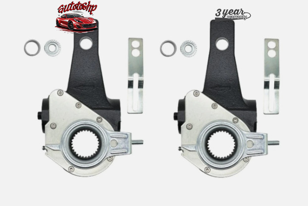 2x Automatic Slack Adjuster 40010011 135.2834 28 Spline Teeth 5.5" Arm Length