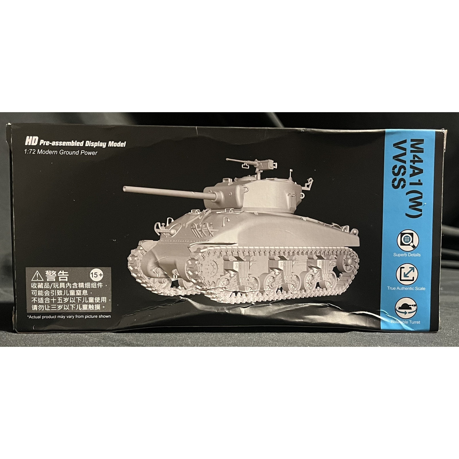 Dragon Models LTD 63171 M4A1 (W) VVSS Tank Preassembled Display Model