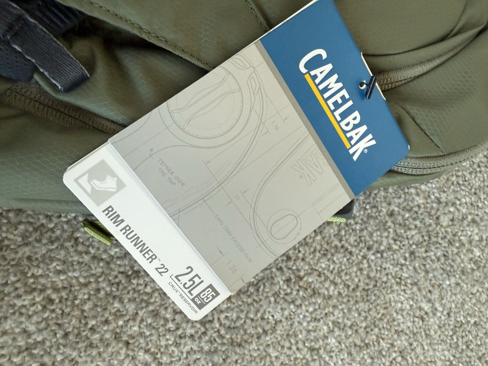 CAMELBAK® Rim Runner Crux Hydration Backpack 2.5L