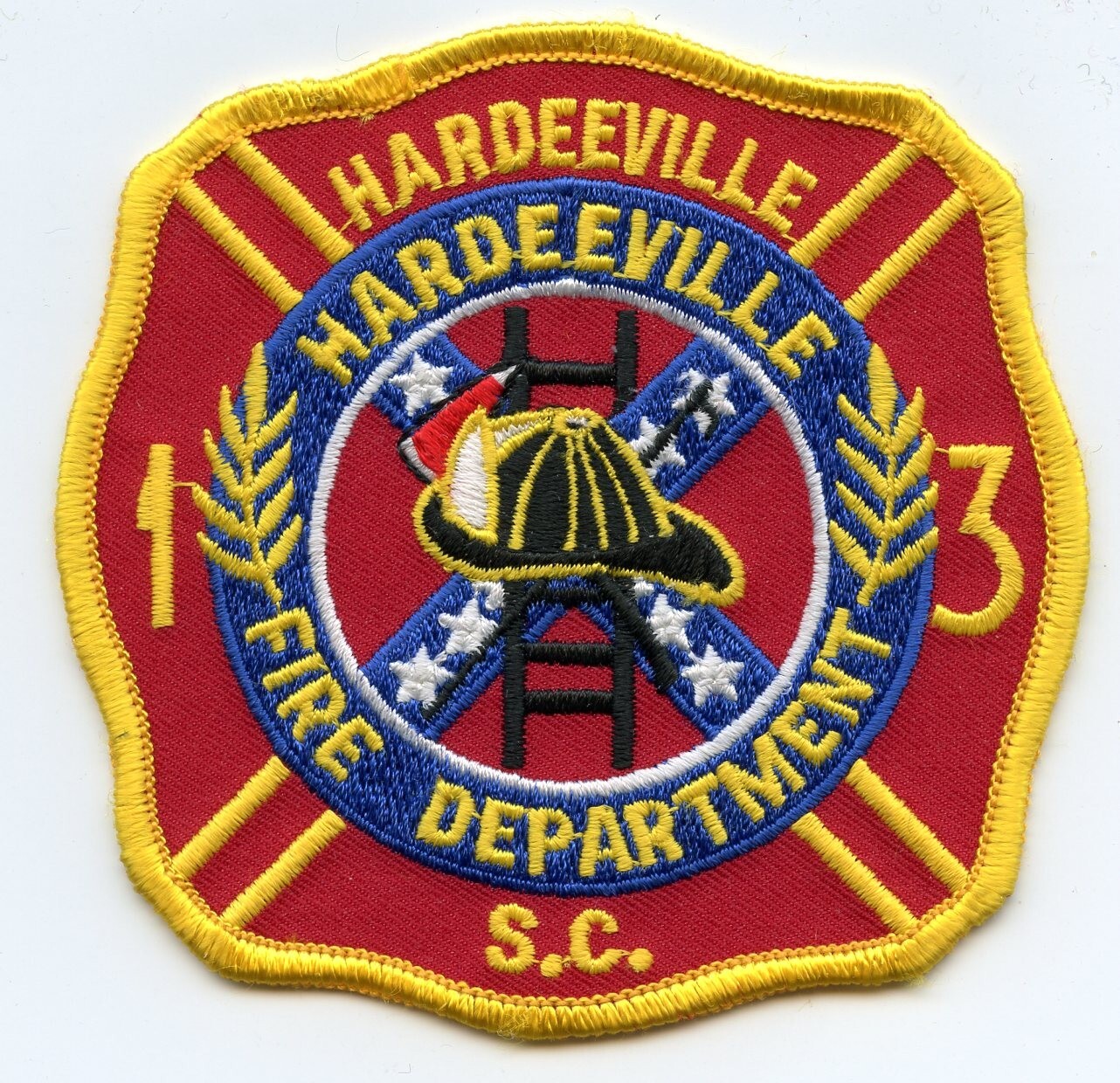 HARDEEVILLE SOUTH CAROLINA FIRE PATCH