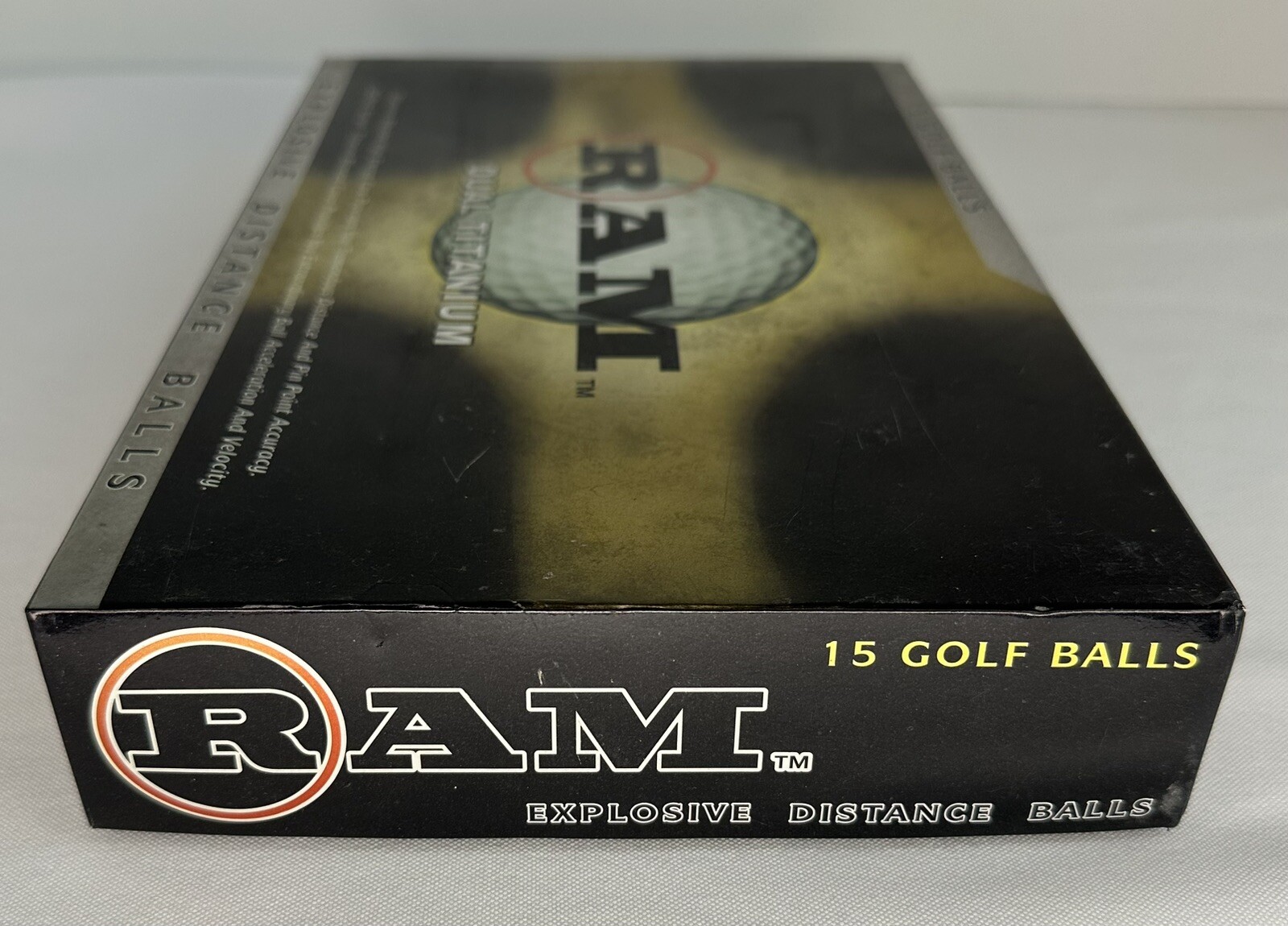RAM Dual Titanium Explosive Distance Balls 9 Golf Balls