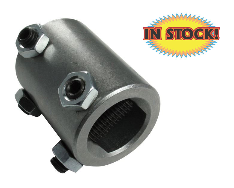 Borgeson 315249 - Steel Steering Coupler - 1" DD x 3/4"-DD