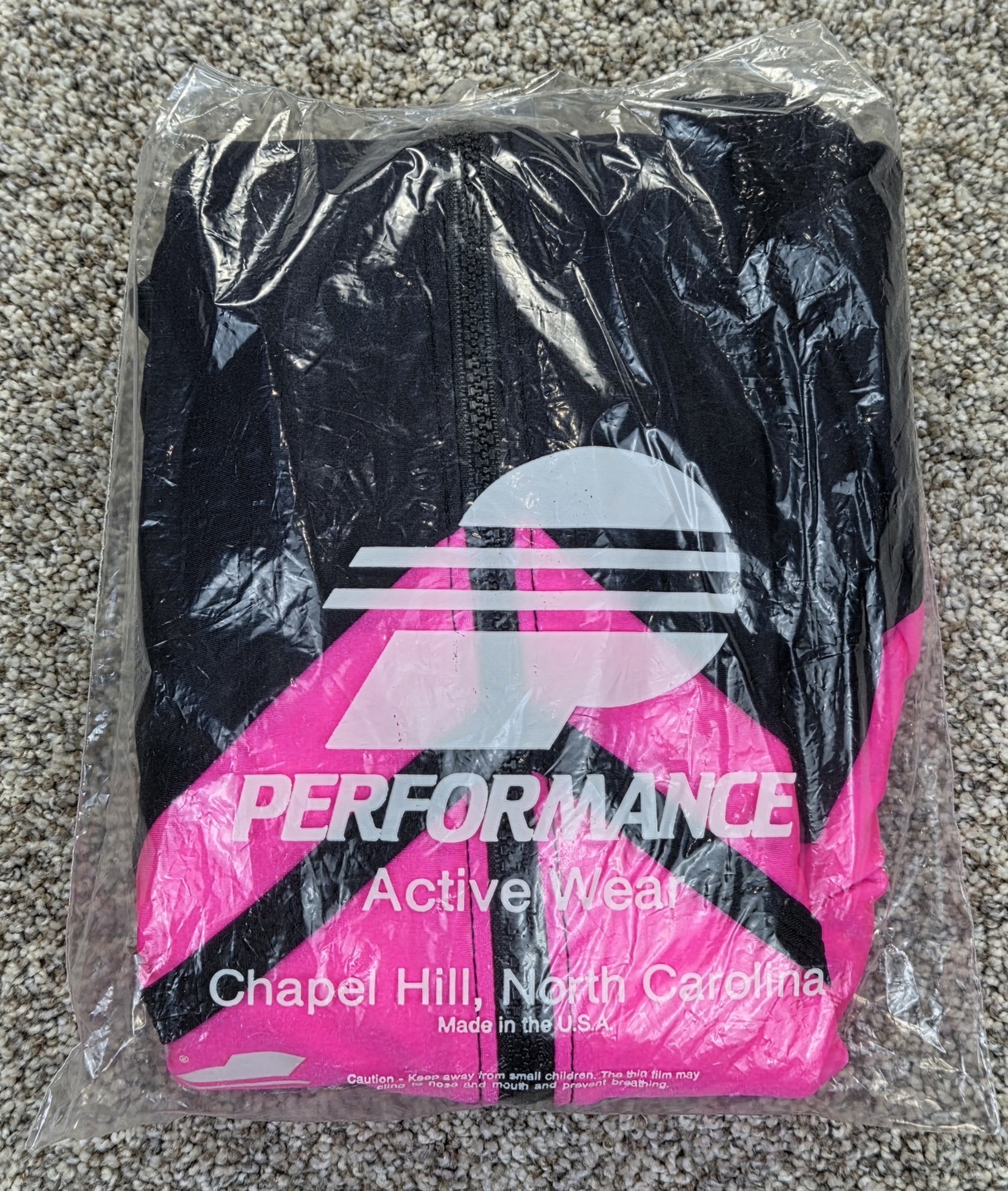 Vintage Sidebar Lycra Skin Flight Suit SMALL Pink USA Sealed Air Sports Unitard