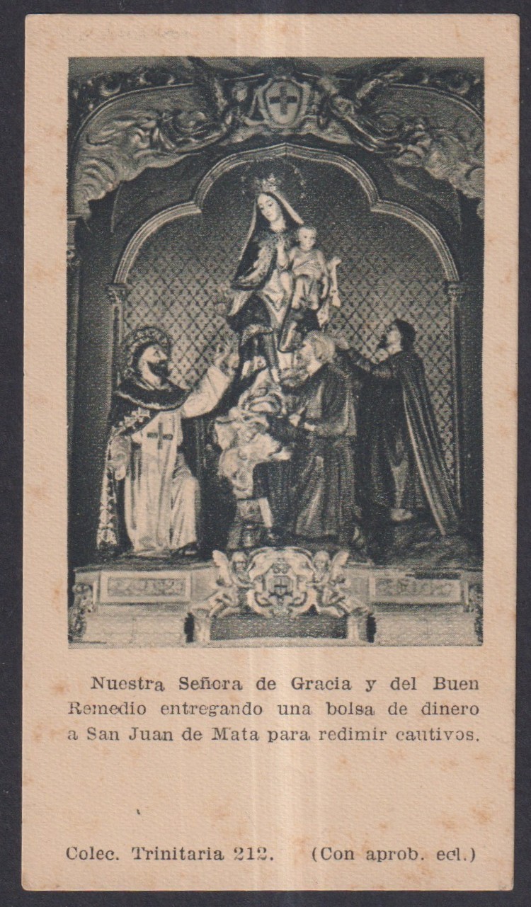 Holy card antique de la Virgin santino image pieuses estampa