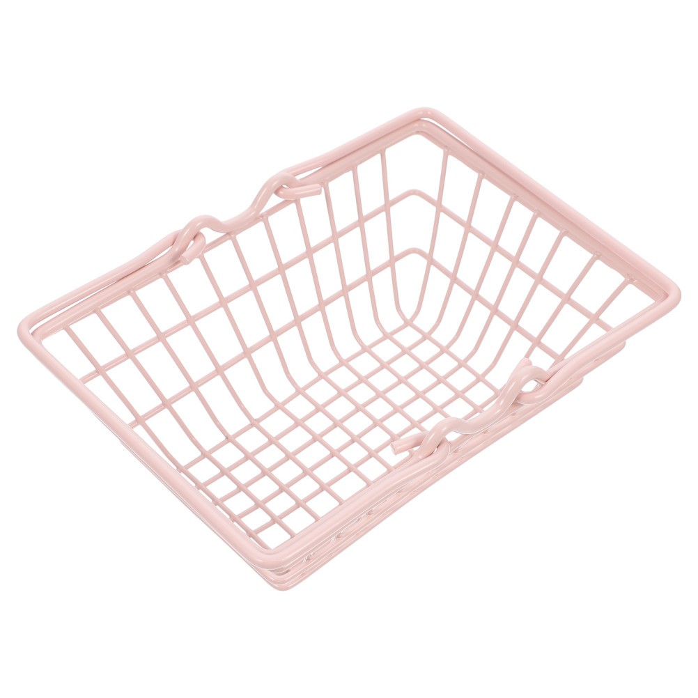 Home Serving Basket Shopping Baskets Tray Rustic Tabletop Storage Bin