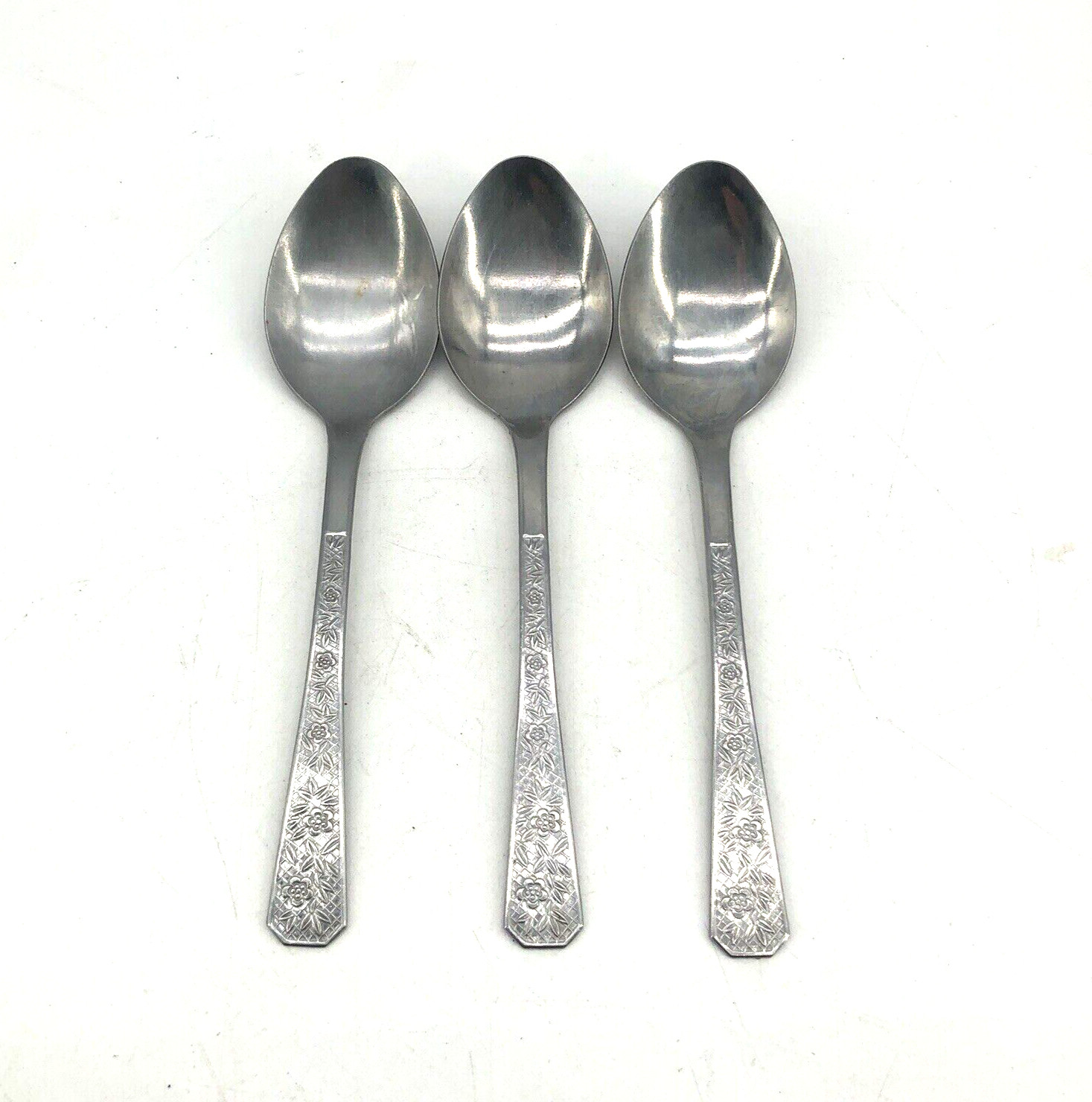 Japan Stanley Roberts Stainless Teaspoons Bayberry #217 Set of 3