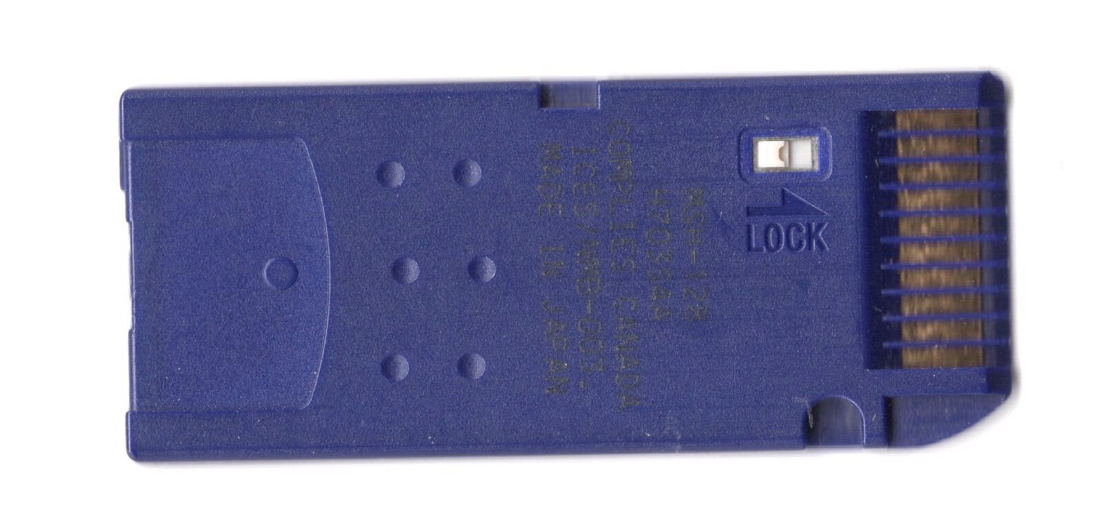 Sony Memory Stick Magic Gate 128MB MSH-128 Camera Memory Card