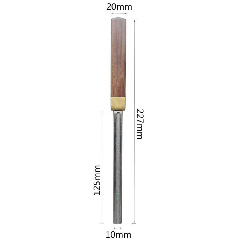 Guitar Fret Crowning File Fretboard Diamond Coating Repairing Dressing Tool NEW