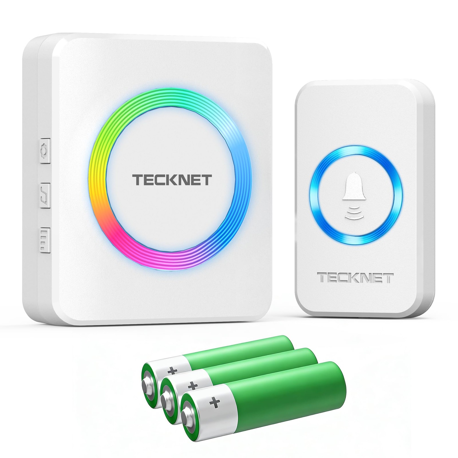 TECKNET Wireless Doorbell White