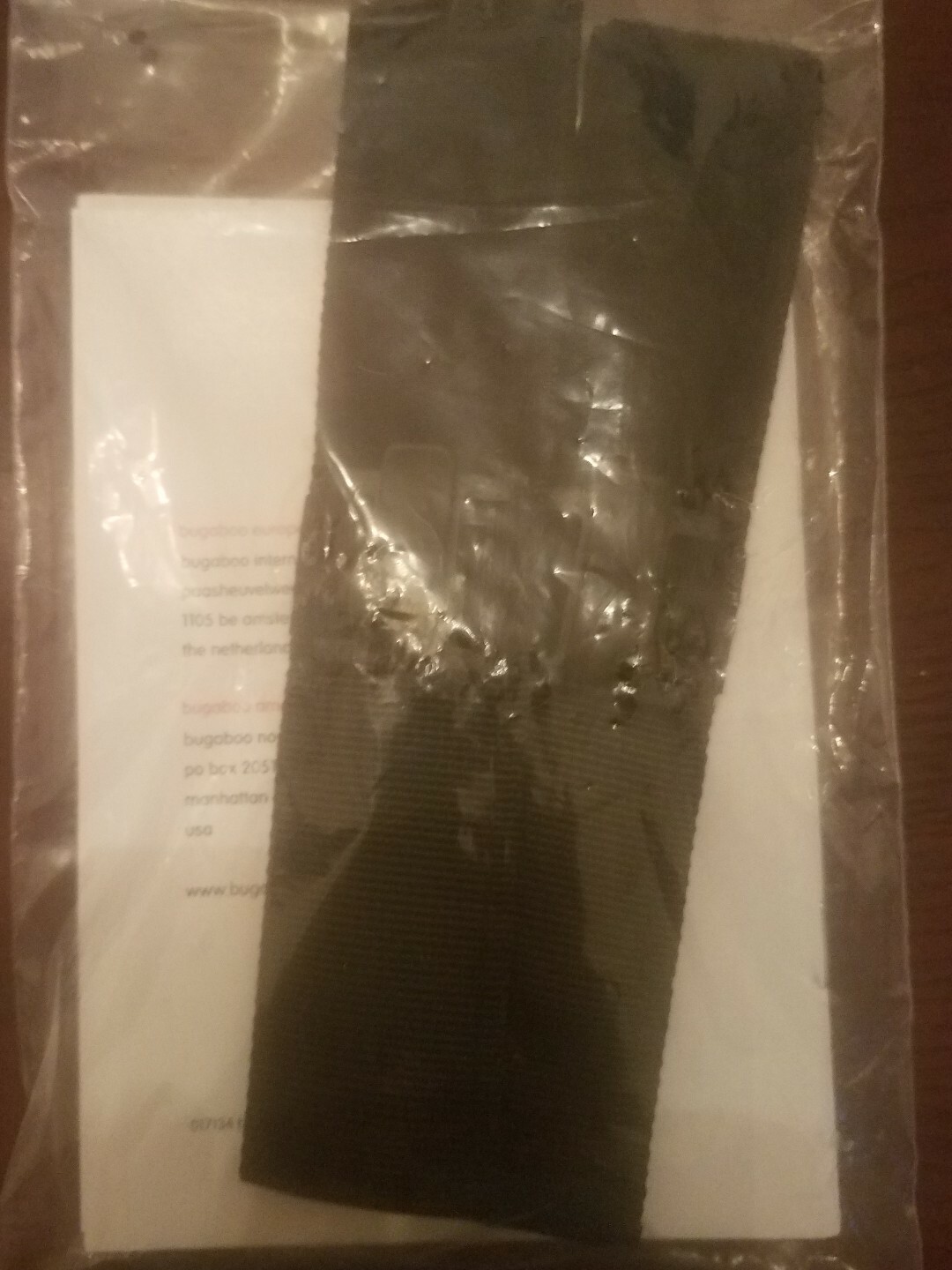 bugaboo stroller straps
