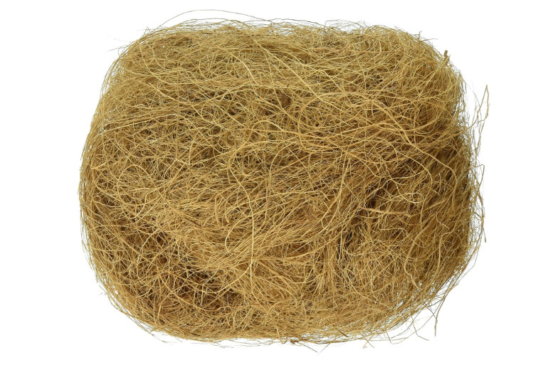 Bird Nest Natural Coconut Fiber Sterilized Dry Absorbent Birds Nesting Hiding In