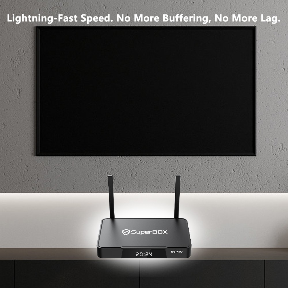 SuperBox S6 Pro BOX - Authorized Distributor - Free Shipping Android 12