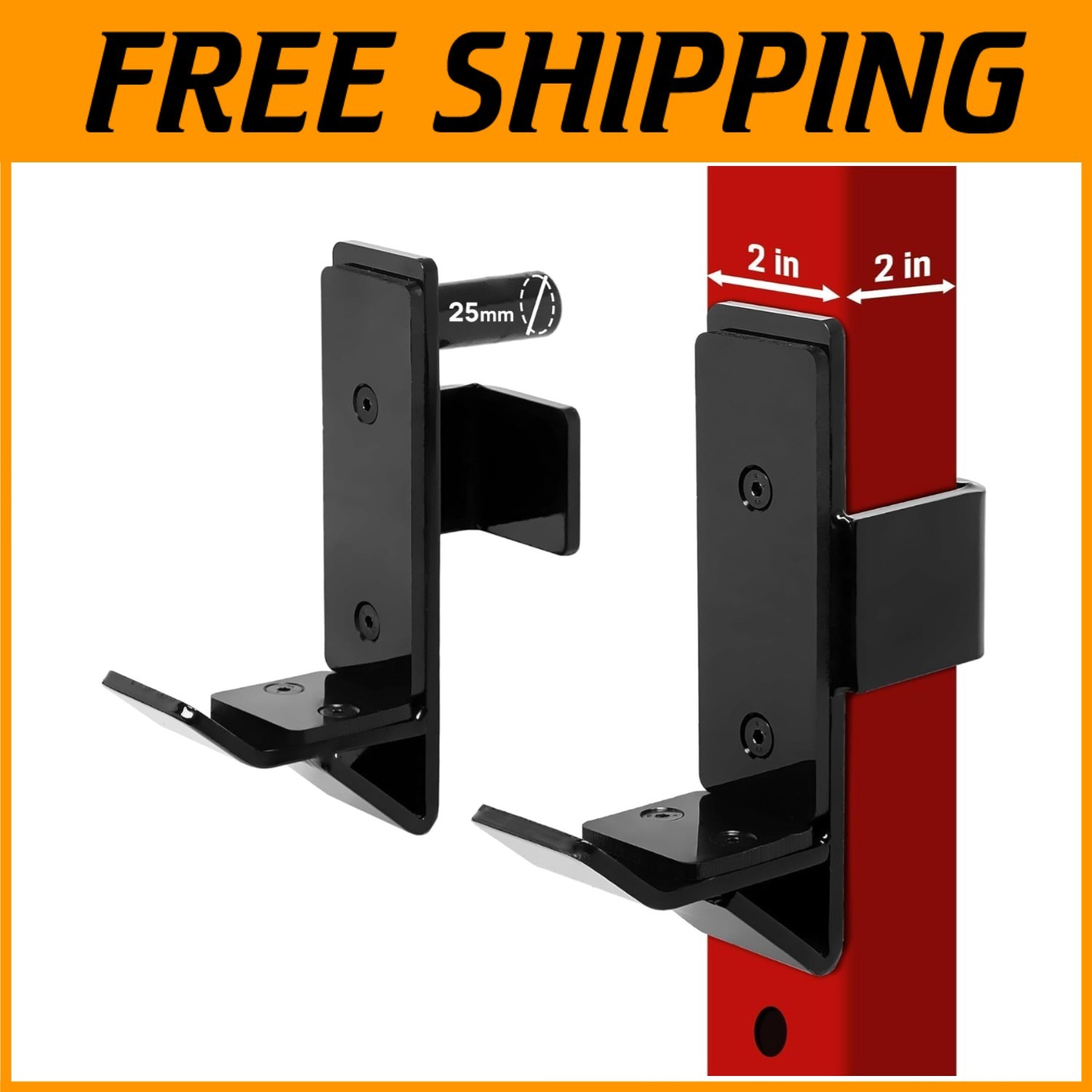 Power Rack Barbell Holders