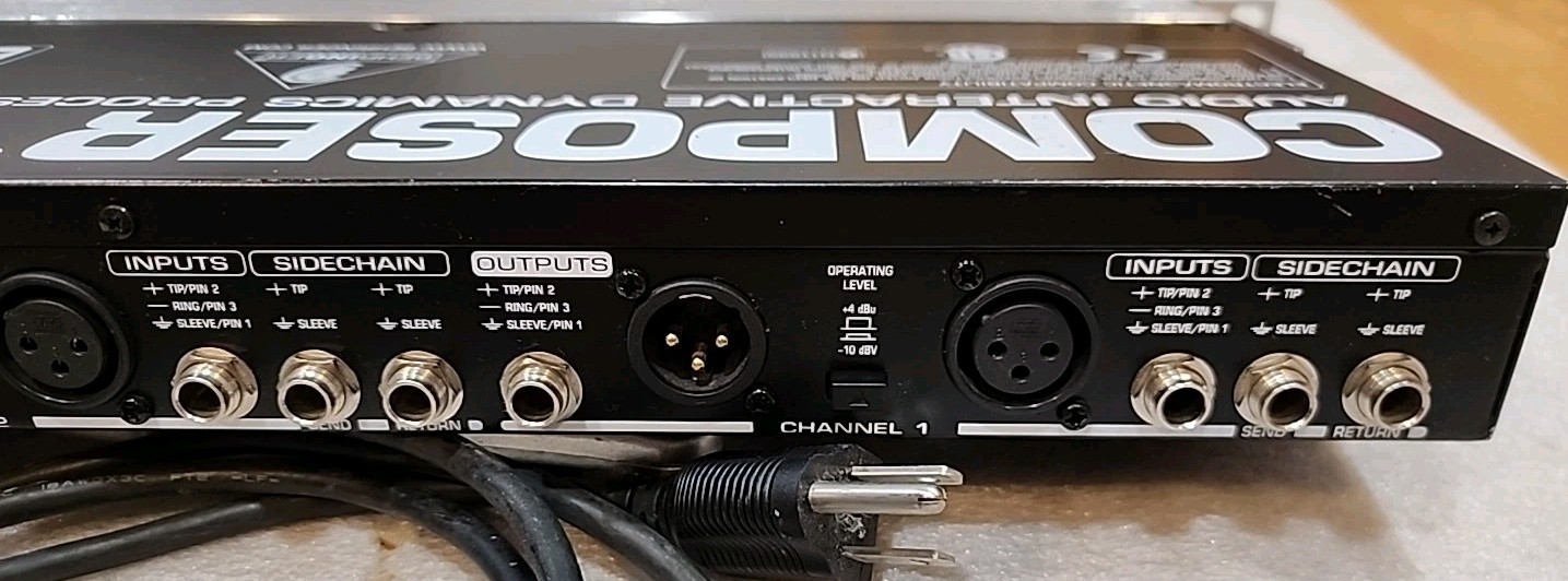 Behringer Composer PRO-XL MDX2600 Audio Interactive Dynamics Processor