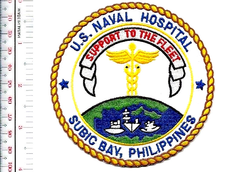 US Navy USN Philippines US Naval Hospital Subic Bay, PI 1956 to 1992 NO TARIFF